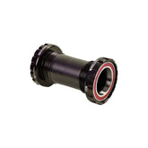 Wheels Manufacturing Italian Threaded Frame Ceramic Bearings For 30Mm Cranks Black Bottom Bracket